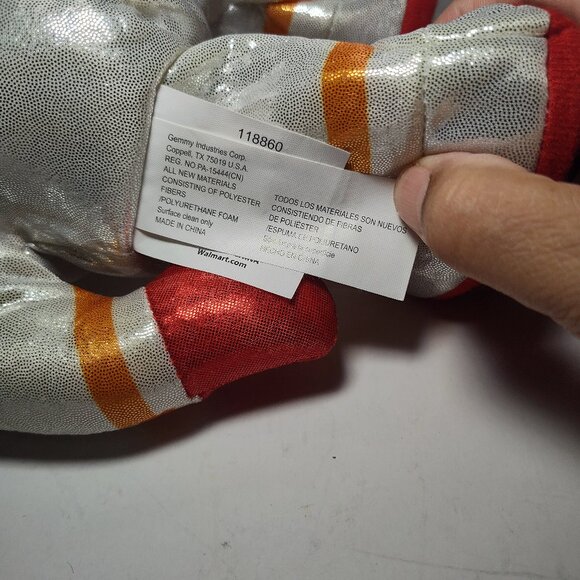 Gemmy Christmas Animated Reindeer in Space Suit – Lights/Sound – Walmart 118860 - Picture 9 of 10